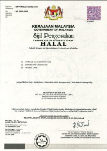 3 cake halal